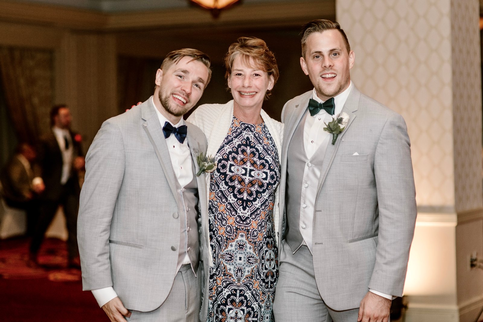 Laura Keppel with friends Harry and Brian